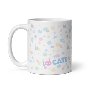 I LOVE CATS, CATS LOVE ME - Mug