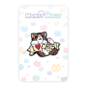 I Love Cats Pin [Limited Product]